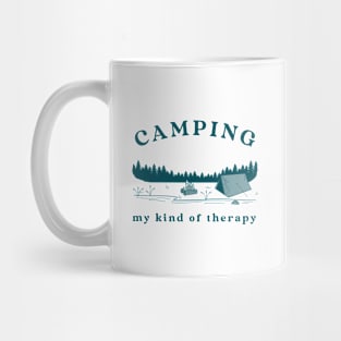 camping - my kind of therapy Mug